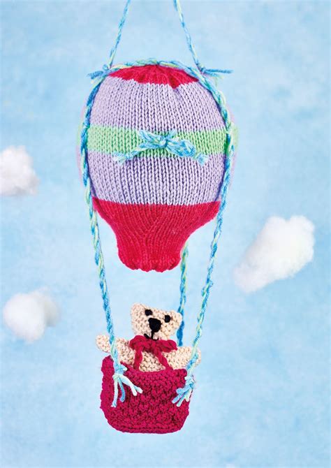 hot air balloon knitting pattern free
